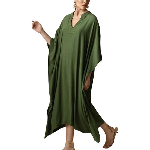 Women Embroidery Kaftan Oversized Bohomian Kimono Sleepwear Biniki Cover Ups Sarong Pareo.[E140]