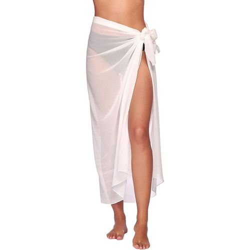 Pareo Women's Beach Sarong Beach Wrap Skirts Cover Up Bikini Cover Up Beach Covers Beachwear Semi Transparent.[E654]