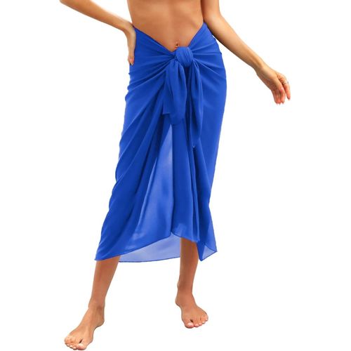 Pareo Women's Beach Sarong Beach Wrap Skirts Cover Up Bikini Cover Up Beach Covers Beachwear Semi Transparent.[E510]