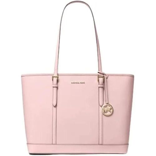 Sac à main - MICHAEL KORS - Jet Set Travel - Grand modèle - Couleur Rose - Poche zippée