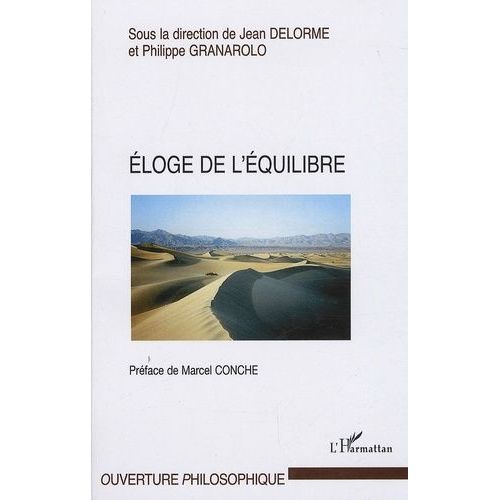 Eloge De L'équilibre