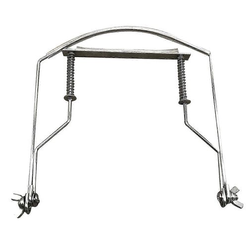 Harmonica Neck Holder 10 Trous Blues Harpe Bouche Orgue Stand Harmonic Rack -Argent Jp
