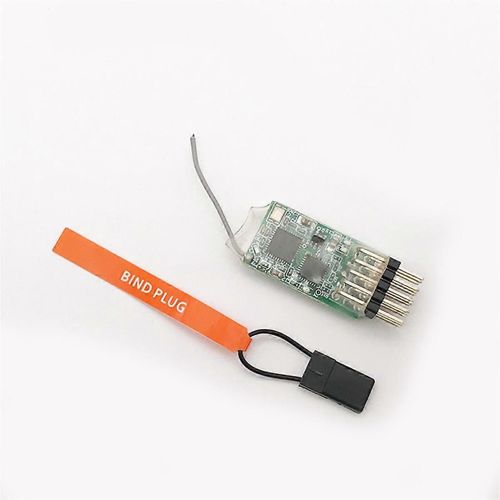 4100E 2.4GHz 4Ch Récepteur DSM2 Mini FULL RANGE +800m 4100x RC Avion pour JR / Émetteur