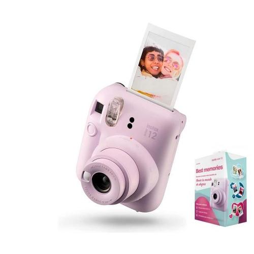 Kit Fujifilm Best Memories Instax Mini 12 Lilas Violet Appareil Photo Instantané