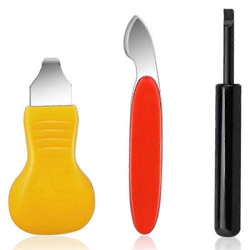 3 Pcs Montre Retour Retrait Outil Levier Montre Dos Boîtier Ouvre-Montre Batterie Remplacement Réparation Kit Js