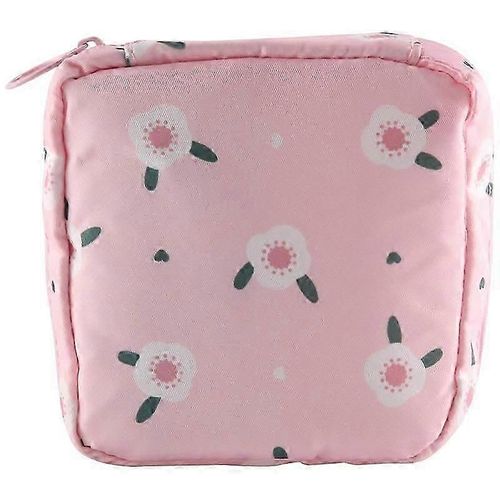 1pcs Mini Trousse De Maquillage Fermeture Éclair Fille Serviette Hygiénique Sac Porte-Monnaie Porte-Monnaie Cosmétiques Casque Cas Js