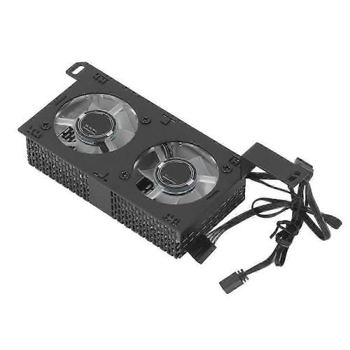 Radiateur de refroidissement RAM synchronisé double ventilateur 5020 ARGB, dissipateur thermique de mémoire haute efficacité pour DDR4 DDR js