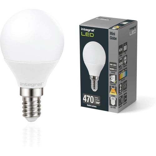 Ershi-Led Ampoule E14 Balle De Golf Chaud 2700k, 470lm, 4.9w (Équivalent 40w) Ampoule Dépolie Dimmable - Paquet De 2 - Efficace En[4