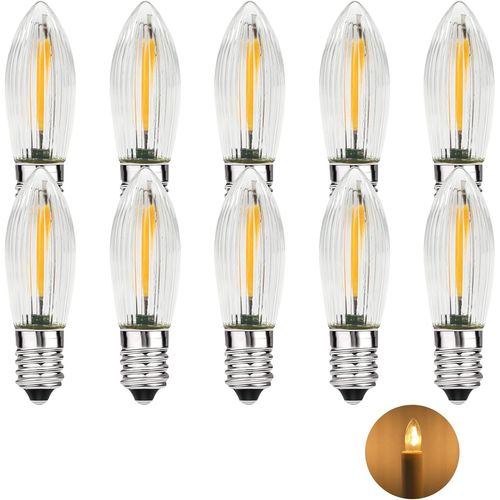 Ershi-E10 Ampoule Led,E10 Led Bougies Coniques Ampoules Led Pour Arche De Bougie,Bougies Led E10 Pour Arche De Bougie,Bougies Led [4