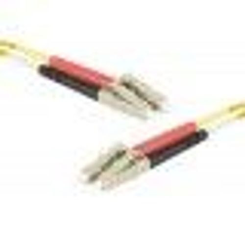 Tecline - Cordon de raccordement - LC multi-mode (M) pour LC multi-mode (M) - 1 m - fibre optique - duplex - 62,5 / 125 microns - OM1 - orange