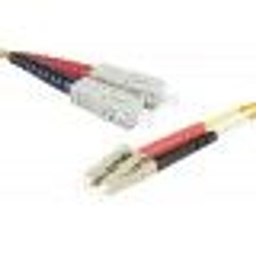 exertis Connect - Cordon de raccordement - LC multi-mode (M) pour SC multi-mode (M) - 15 m - fibre optique - duplex - 50 / 125 microns - OM2 - orange