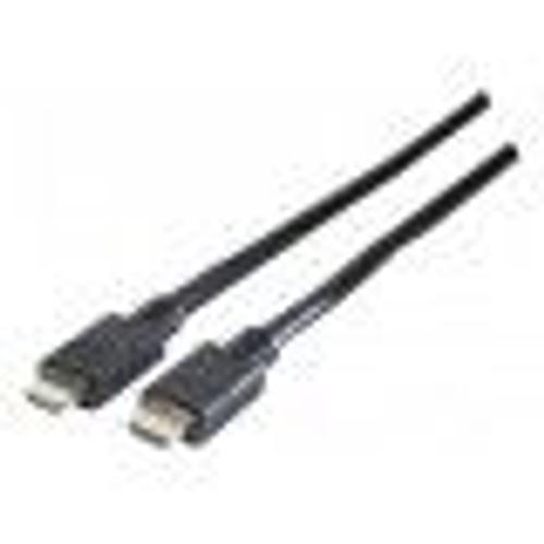 generic - Câble HDMI avec Ethernet - HDMI mâle pour HDMI mâle - 45 m - noir - support 4K