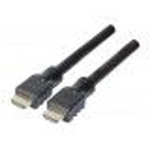 exertis Connect - High Speed - câble HDMI - HDMI mâle pour HDMI mâle - 15 m - support 4K, Prise en charge de l'Ultra HD 4K, débit de transfert de données jusqu'à 18 Gbps