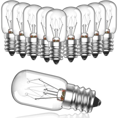 Ershi-Ampoule Four 300 Degré E14, Dimmable Ampoule Lampe Sel Blanc Chaud 2600k 16w 90lm 220v Pour Micro-Ondes, Four, Lampe À Sel, [7