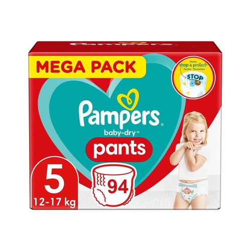 Pampers Pants Taille 5 Baby-Dry Couches-Culottes 94 Couches (12-17 Kg)