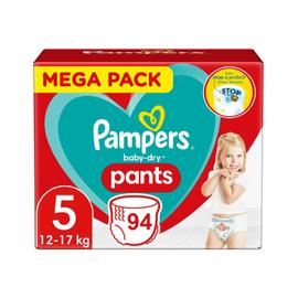 Mega Pack 80 couches PAMPERS Baby Dry Pants Taille 5 (12 à 17KG