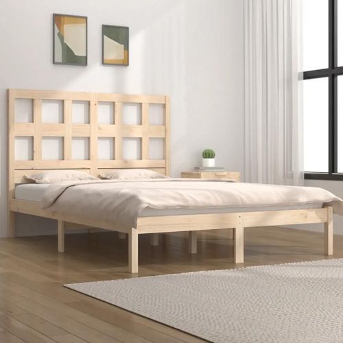 Cadre De Lit Sans Matelas 120x200 Cm Bois De Pin Massif