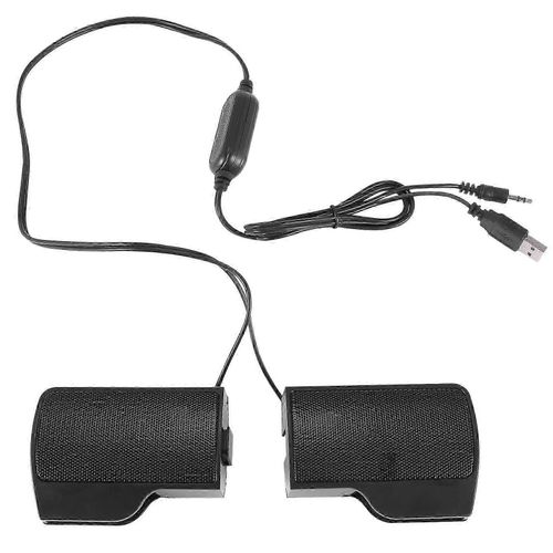 Clip Mini Portable USB Haut-parleur Stéréo Barre de Son pour Ordinateur Portable Ordinateur Portable PC Mp3 Téléphone Lecteur de Musique JP