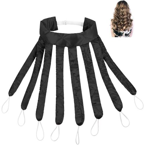 Gothicana By Empoctopus Boucle Sans Chaleur Boudin,Heatless Hair Curlers No Heat,Boucleur Cheveux Sans Chaleur,Overnight Blowout,Accessoire Brushing Sans Chaleur,Poulpe Bigoudis Cheveux Long Et Court