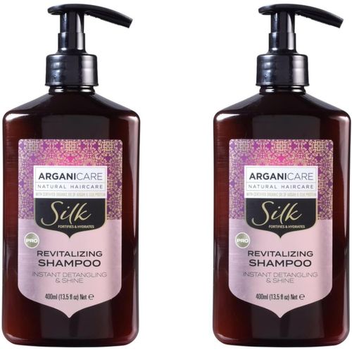 Chenquansarl-Gamme Soie | Shampoing Revitalisant | Répare Et Traite Les Cheveux Les Plus Secs | Effet Nourrissant | Tous Types De Cheveux | Lot De 2x400 Ml 