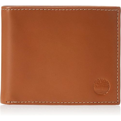 ChenQuanSarl-Portafoglio In Pelle Con Tasca A Libro Attaccata Accessoire De Voyage-Portefeuille Bi-Fold, Bronzage, Taille Unique Homme