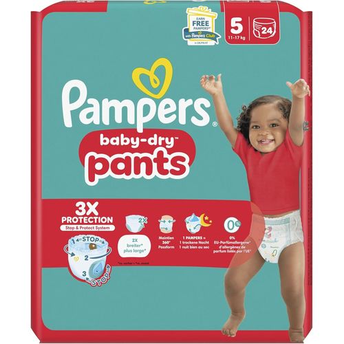 Chenquansarl-Baby-Dry Pants Taille 5, 24 Couches-Culottes, 11kg-17kg, Maintien 360¡Ã Pour Aider ¿¿ ¿¿Viter Les Baillements Et Les Fuites