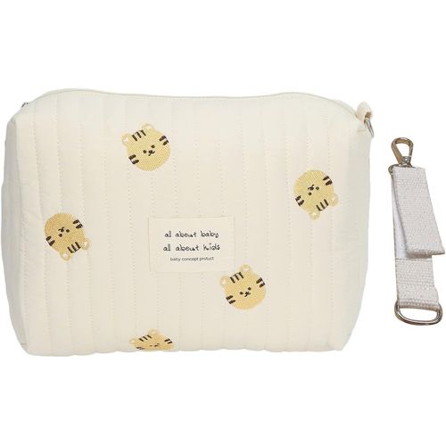 Chenquansarl-Ensemble De Pochettes Pour Biberon ¿¿ Langer, Trousse De Toilette ¿¿ Fermeture ¿¿Clair, Pochette De Rangement Portable Pour Articles De B¿¿B¿¿, Convient Pour Les Voyages, Les Vacances (T¿ºte D