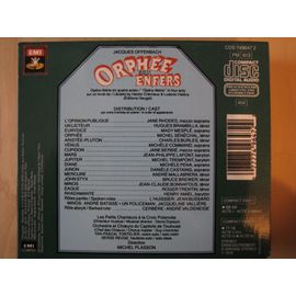 Offenbach : Orphee Aux Enfers. Mesple . Rhodes . Plasson. France 2xCD Box Set EMI – CDS 749647 2 Offenbach : Orphee Aux Enfers. Mesple . Rhodes . Plasson. France 2xCD Box Set EMI – CDS 749647 2