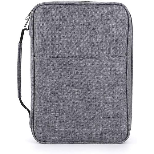 Chenquansarl-Trousse De Crayon De Couleur Pour 300 Crayons Sac À Crayons/Stylos/Feutres Grande Capacité Avec Double Zip Pour Dessinateur Ou Amateur De Peinture (Gris)