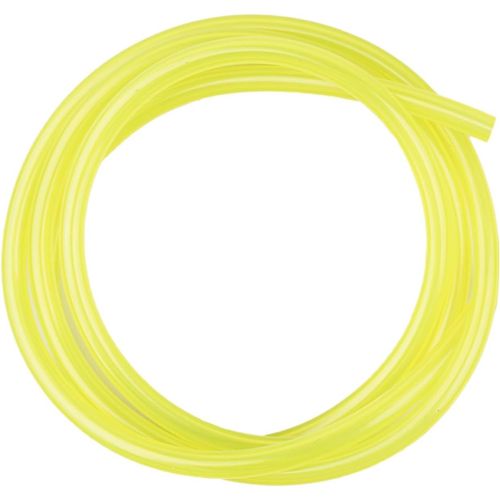 YEMAESRE-1 Pcs Tuyau Essence 2.5 * 5Mm,Tuyau Durite D'Essence,Tuyau D'Essence Jaune,Durite Essence Debroussailleuse,Pour Tronçonneuse, Débroussailleuse,Souffleur,Coupe-Bordure,Longueur 1M