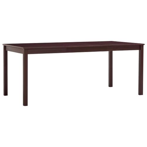 Table A Manger En Bois De Pin Massif | 180x90x73 Cm, Style Minimaliste, Gain De Place, Facile A Nettoyer