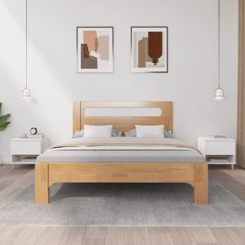 Tables De Chevet En Bois D'ingenierie | 2 Pcs Blanc 50x46x50 Cm, Compact, Gain De Place, Multifonctionnel