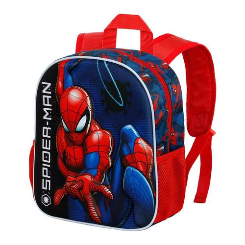 Spiderman Speed Sac à dos 3D Petit, Rouge