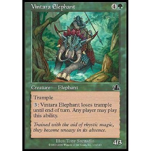 Éléphant De Vintara - Prophétie - Communes - Vf (131)