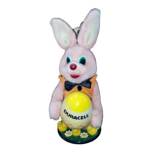 Lapin Pques Duracell Rose