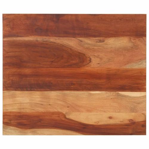Dessus De Table En Bois Massif D'acacia | 15-16 Mm, 60x70 Cm, Rustique, Durable, Gain De Place