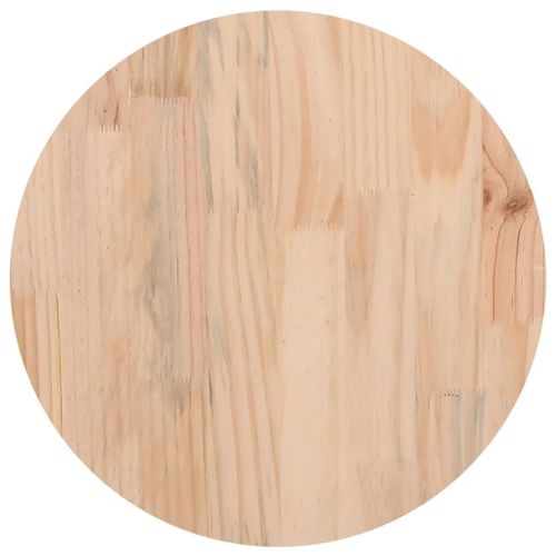 Dessus De Table En Bois De Pin Massif | ?30x2,5 Cm, Compact, Multifonctionnel, Gain De Place
