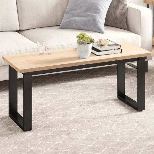 Dessus De Table 110x40x2,5 Cm En Pin Massif | Rectangulaire, Design Rustique, Surface Facile A Nettoyer, Polyvalent