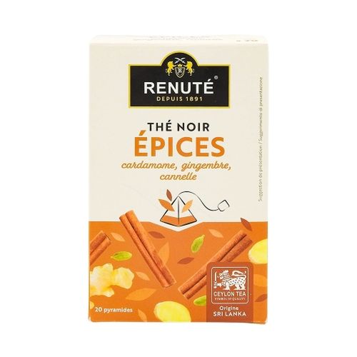 Thé Noir Aux Épices Et Agrumes - 20 Sachets - Boîte 32g
