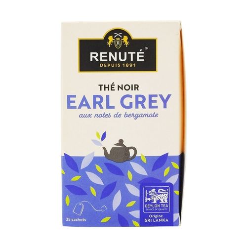 Thé Noir À La Bergamote - 25 Sachets - Boîte 50g