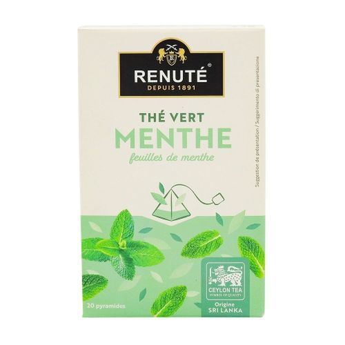 Thé Vert À La Menthe - 20 Sachets - Boîte 32g