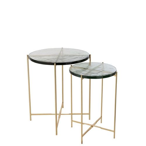 Ensemble De 2 Tables Gigogne 52x52x52cm