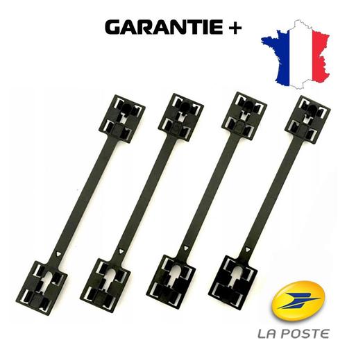 4 X Clips Jupe Latérale Opel - Fixation De Fixation En Plastique Pour Moulage Latéral Inférieur