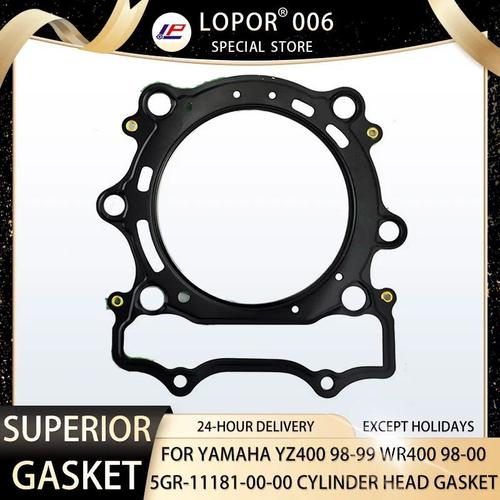 Lopor ? Joint De Culasse De Moteur De Moto, Pour Yamaha Yz400 98-99 Wr400 98-20 Yz Wr 400