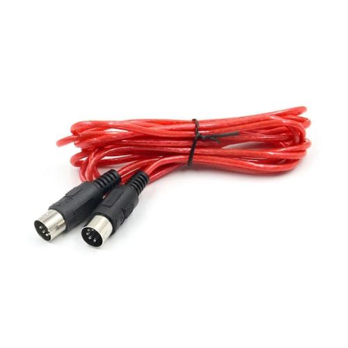 Câble d'extension MIDI 5 broches mâle à mâle Câble MIDI pour piano électrique guitare instrument Câble PC 0,5 m