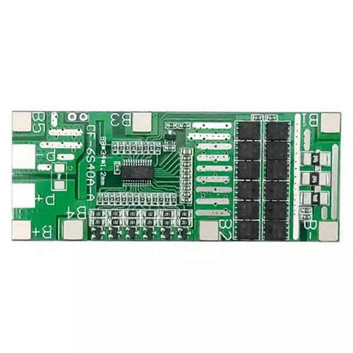 Panneau de protection de batterie Li-ion d'éclairage solaire Module BMS intégré série 6 24V 40A avec outils électriques d'égaliseur