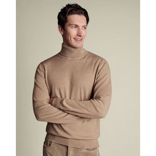 Pull À Col Roulé En Mérinos - Grègeulticolore En Multicolore Pour Homme Par Charles Tyrwhitt