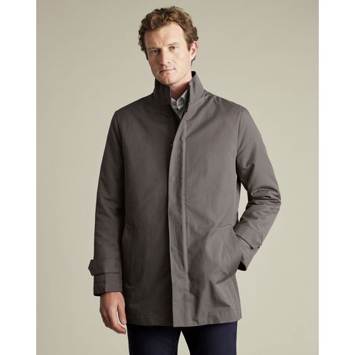Trench-Coat De Pluie 3-En-1 Avec Veste Sans Manches Amovible - Gris Pour Homme Par Charles Tyrwhitt