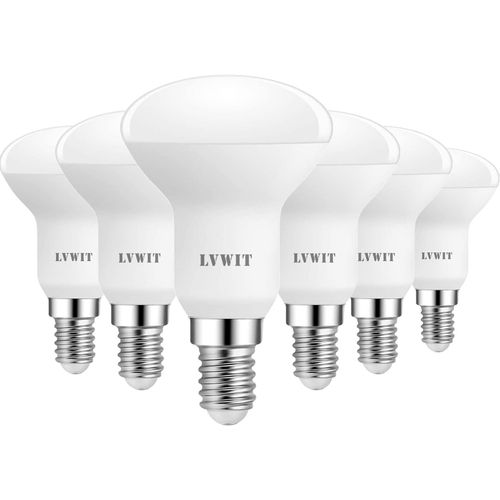 Ershi-6.5w Ampoules À Réflecteur Led E14 R50, Equivalente À 60w Ampoules Incandescentes, 2700k Blanc Chaud 806lm, Non-Dimmable, Lo[8