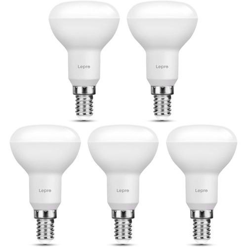 Ershi-Ampoule Led E14 4,9w Équivalent 40w - 470lm Blanc Chaud 2700k - E14 R50 Réflecteur Ampoule À Angle De Faisceau 120°- Ac 220-[7